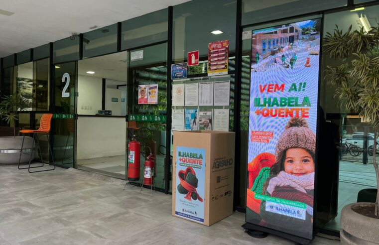 Ilhabela lança campanha de agasalho 2026