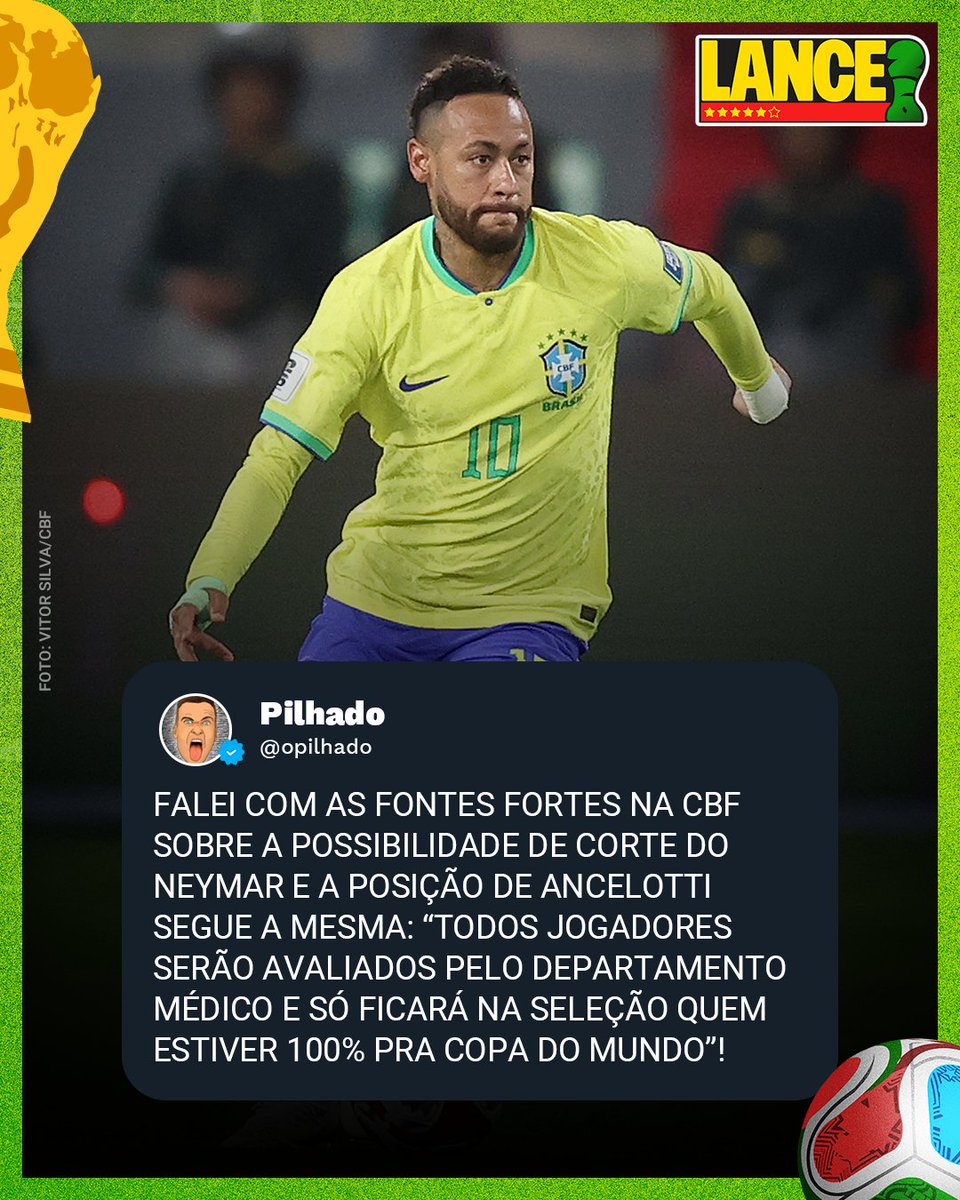 Exames de Neymar apontam risco de corte