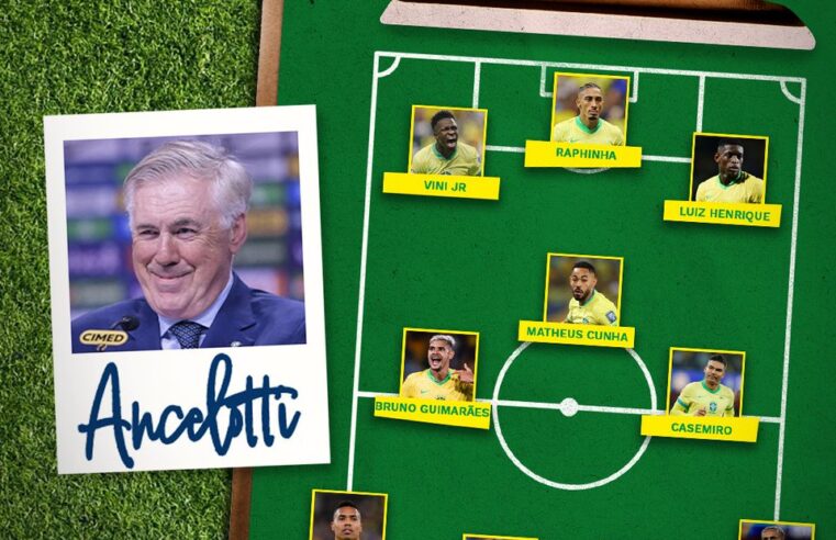 Seleção estreia titulares contra Panamá domingo