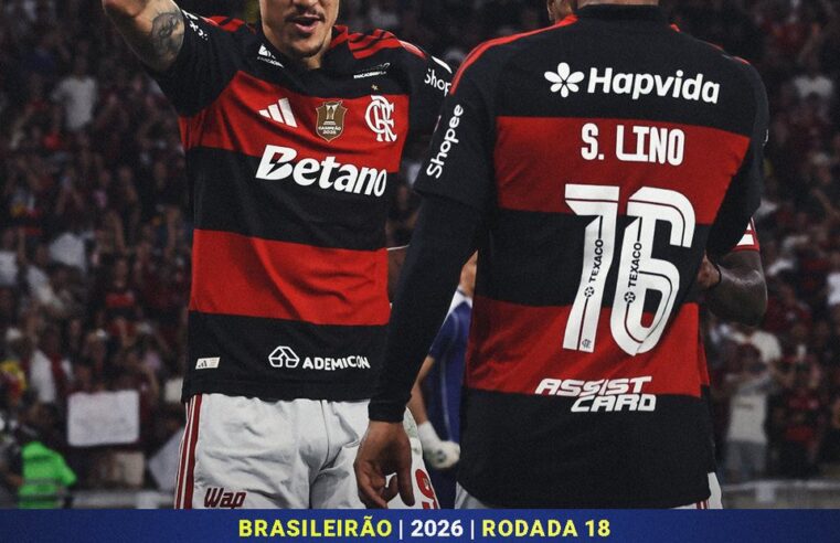 Flamengo vence Coritiba e avança na liderança