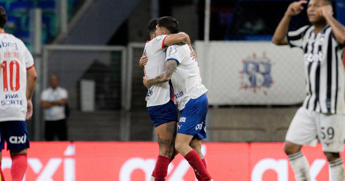 Bahia vence Botafogo e sobe ao sexto