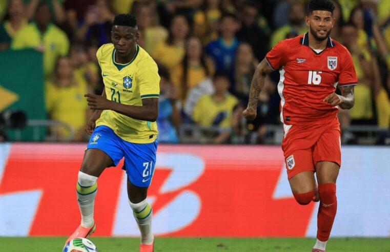 Panamá empata Brasil com gol de falta