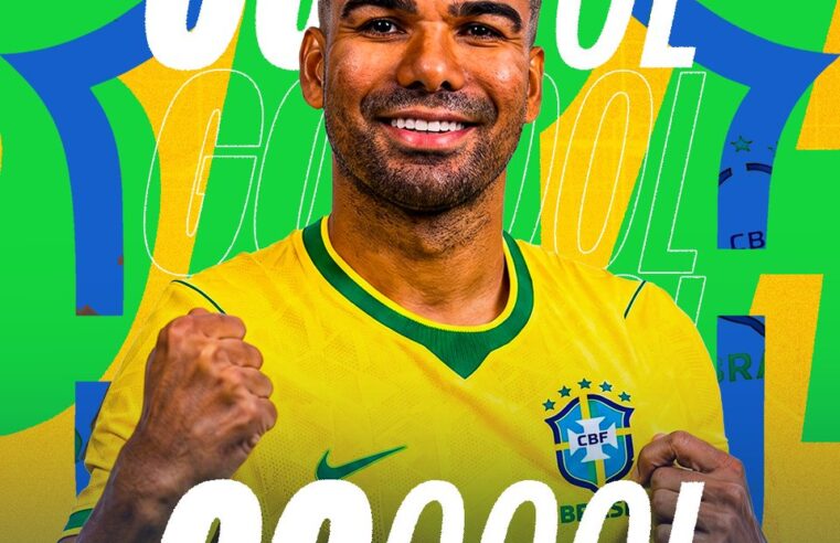 Casemiro cabeceia e Brasil vence Panamá