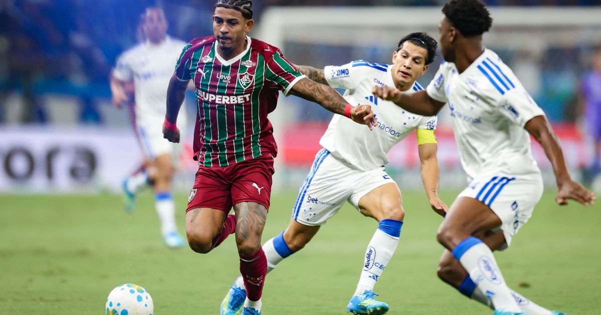 Cruzeiro e Fluminense empatam 1 a 1