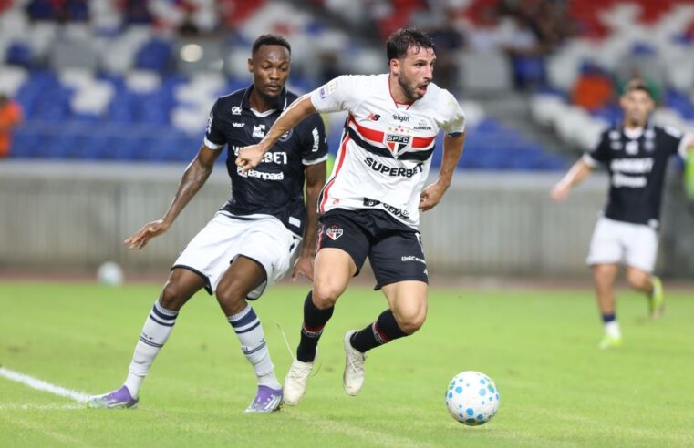 São Paulo perde para Remo e segue sem vitória