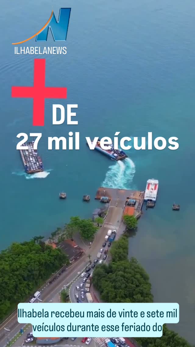 Ilhabela registra movimento intenso no feriado com 27 mil