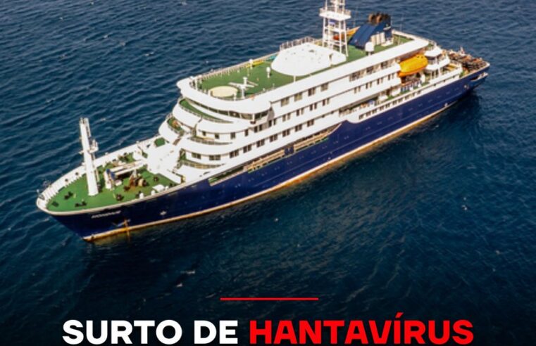 Surto de hantavírus mata três em cruzeiro