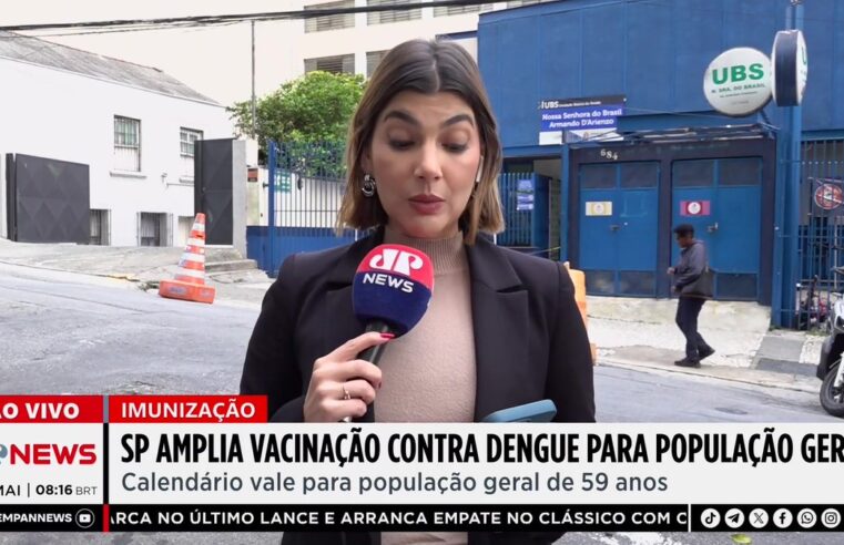 São Paulo amplia vacinação contra a dengue