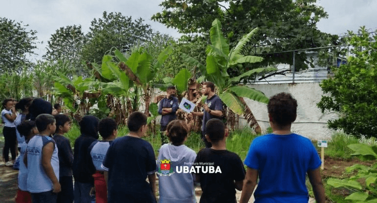 Alunos da EM Anchieta participam de ação ambiental