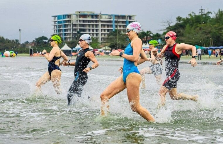 Bertioga recebe terceira etapa do Circuito TH5 de Aquathlon