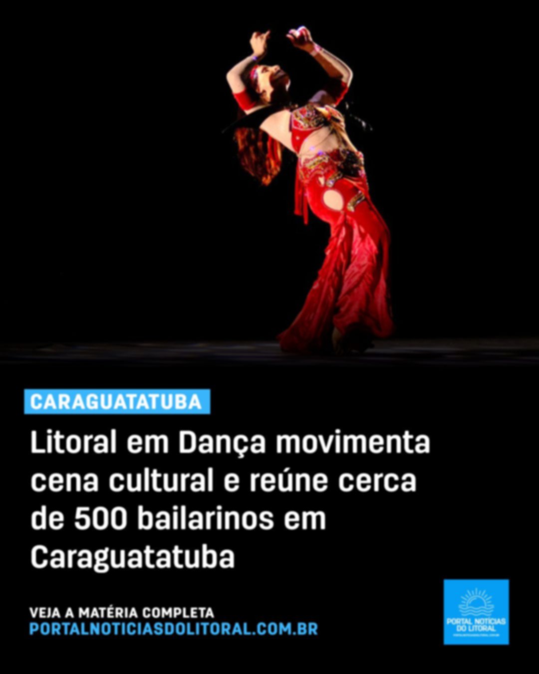 Litoral em Dança reúne talentos em Caraguatatuba