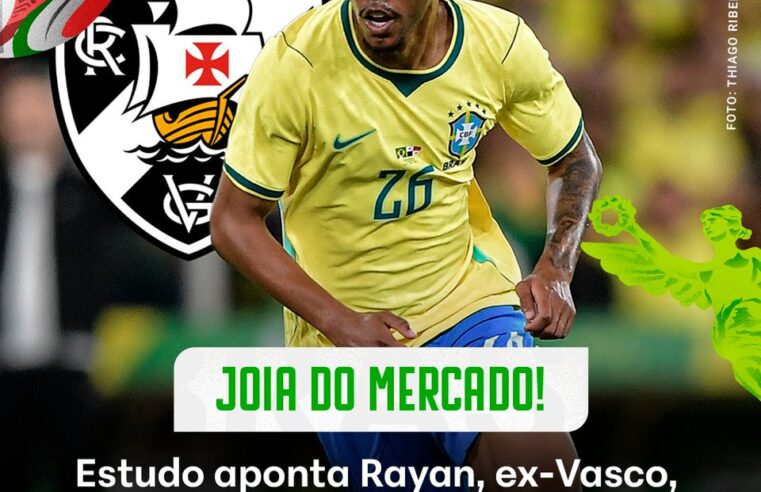 Rayan lidera valor de mercado na seleção