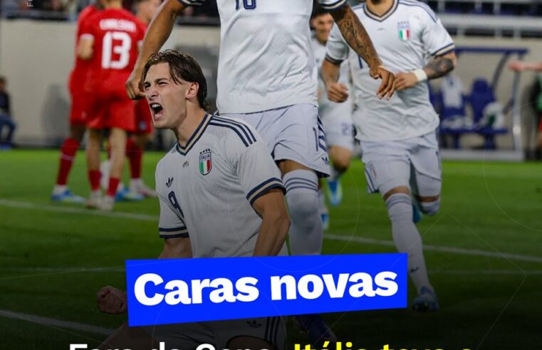 Itália vence Luxemburgo com equipe jovem