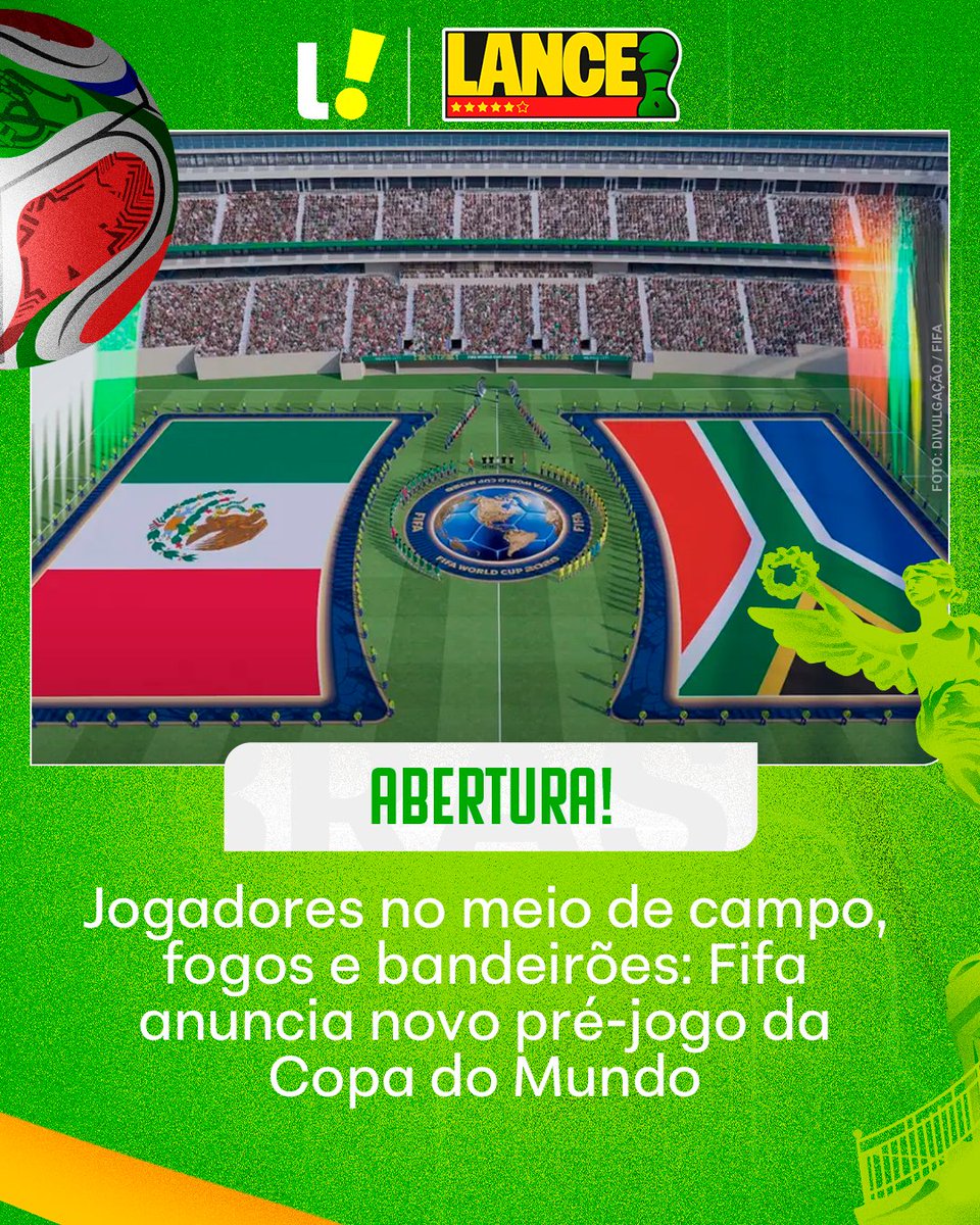 Fifa muda procedimento pré-jogo na Copa do Mundo 2026