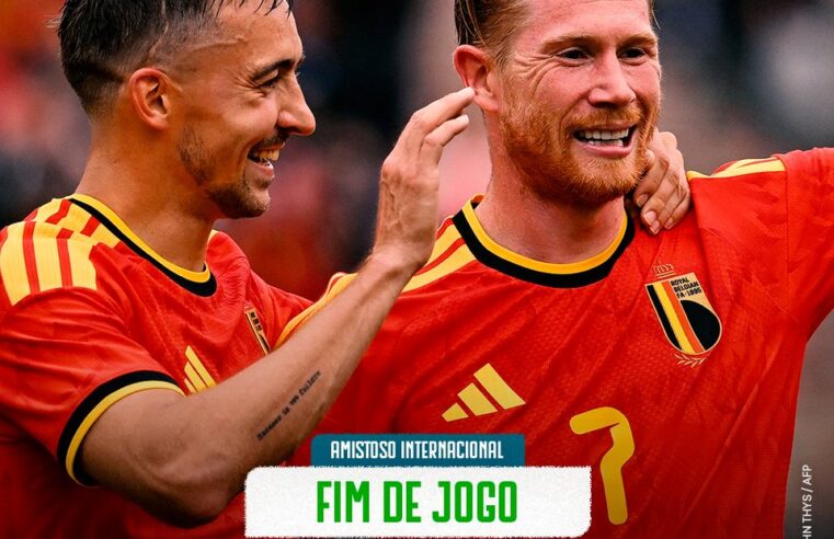 Bélgica goleia Tunísia por 5 a 0