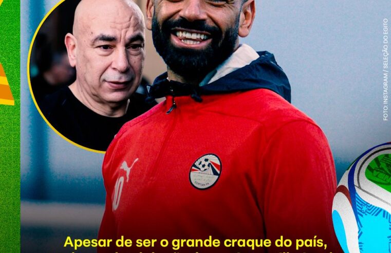 Salah precisa de dois gols para empatar recorde