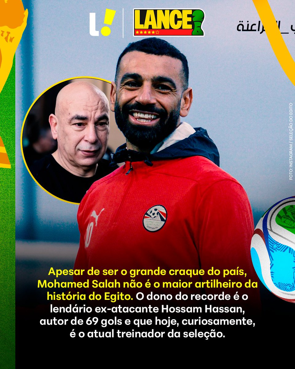 Salah precisa de dois gols para empatar recorde