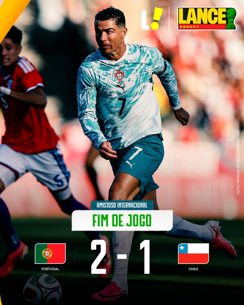 Portugal vence Chile e se prepara para Copa