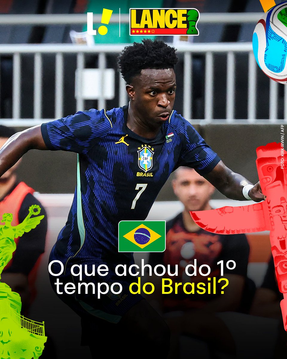 Brasil abre placar e empata no primeiro tempo