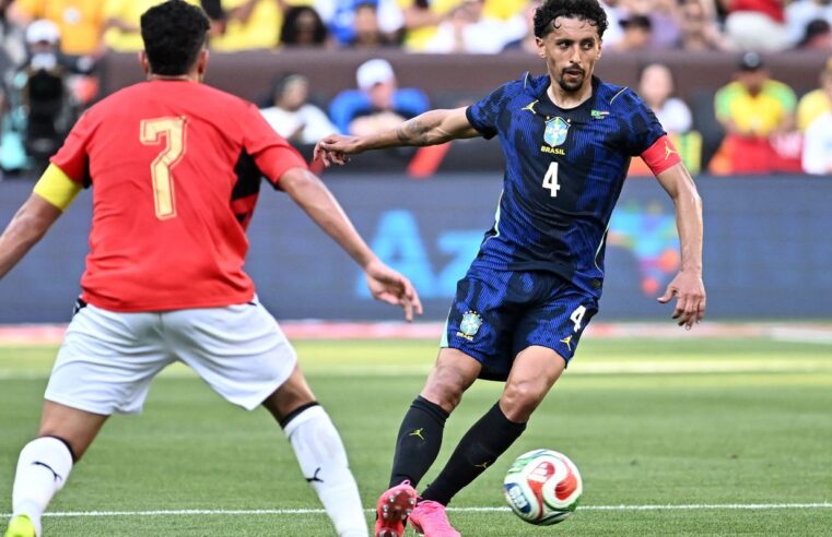 Brasil vence Egito em amistoso