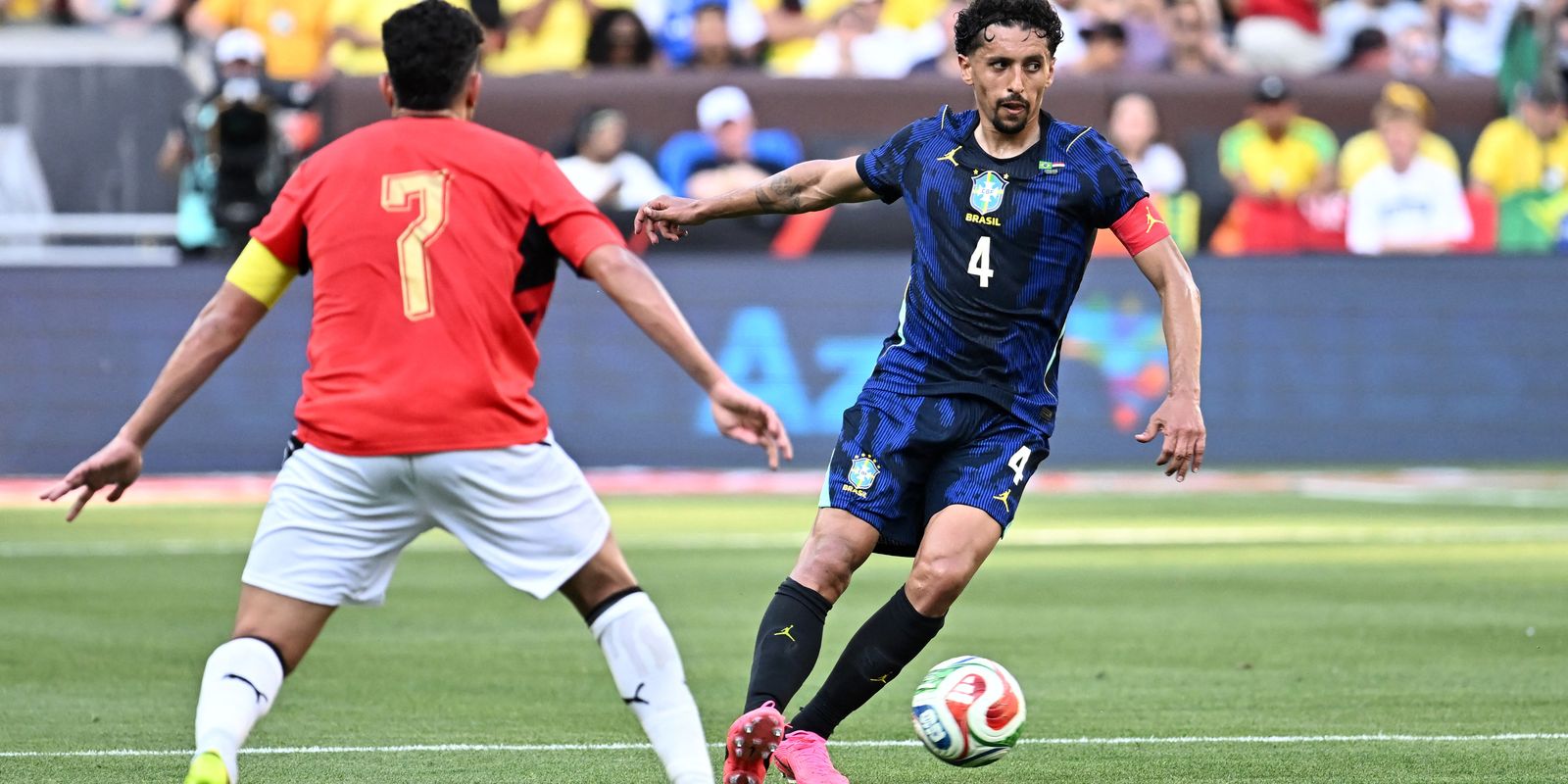 Brasil vence Egito em amistoso