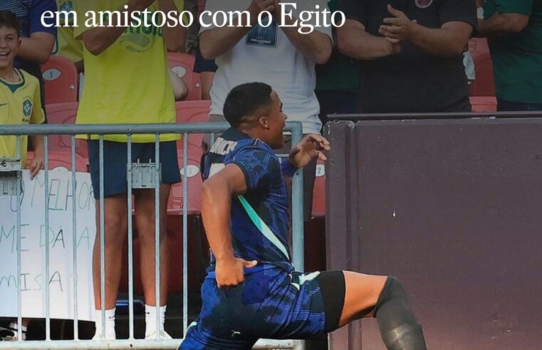 Brasil vence Egito por 2 a 1