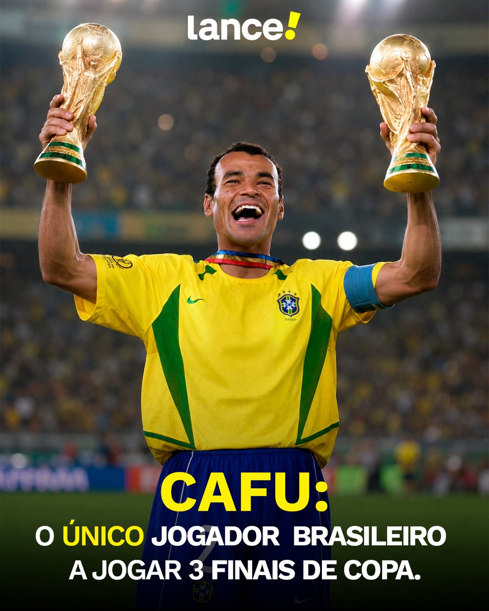 Cafu entra em terceira final de Copa