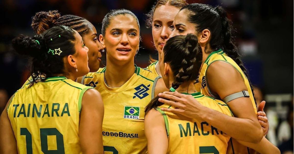 Brasil enfrenta Itália em vôlei na TV