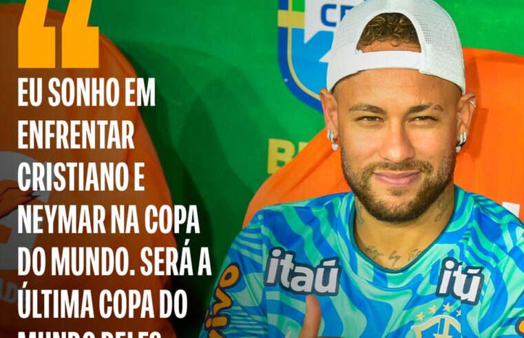 Mbappé quer enfrentar Ronaldo e Neymar