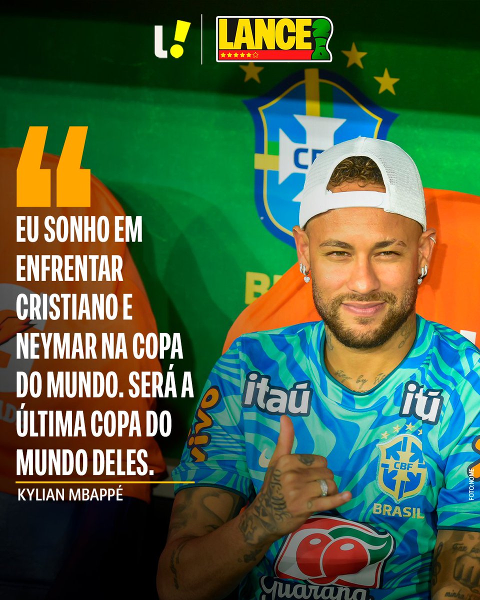 Mbappé quer enfrentar Ronaldo e Neymar