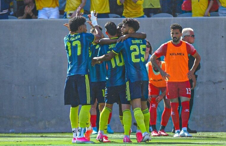 Colômbia vence Jordânia por 2 a 0