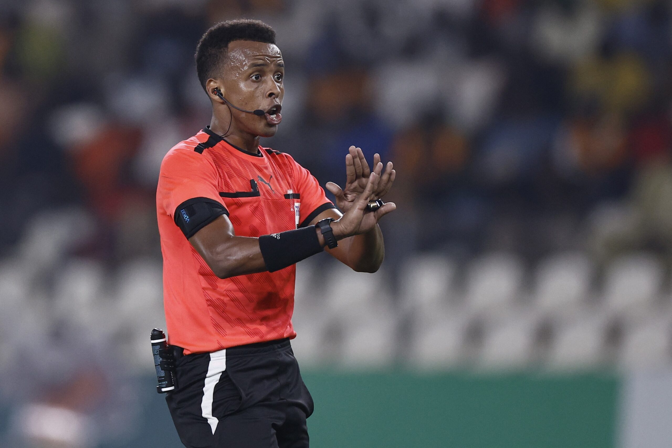 Árbitro somali escalado para Copa do Mundo tem entrada