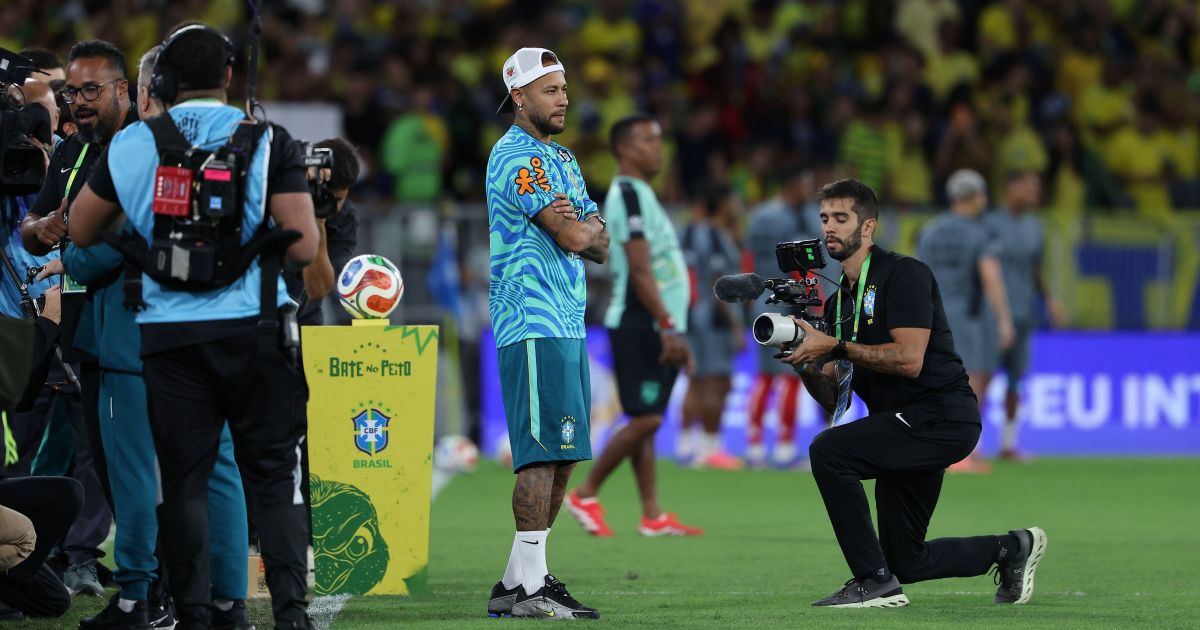 CBF informa boa evolução de Neymar