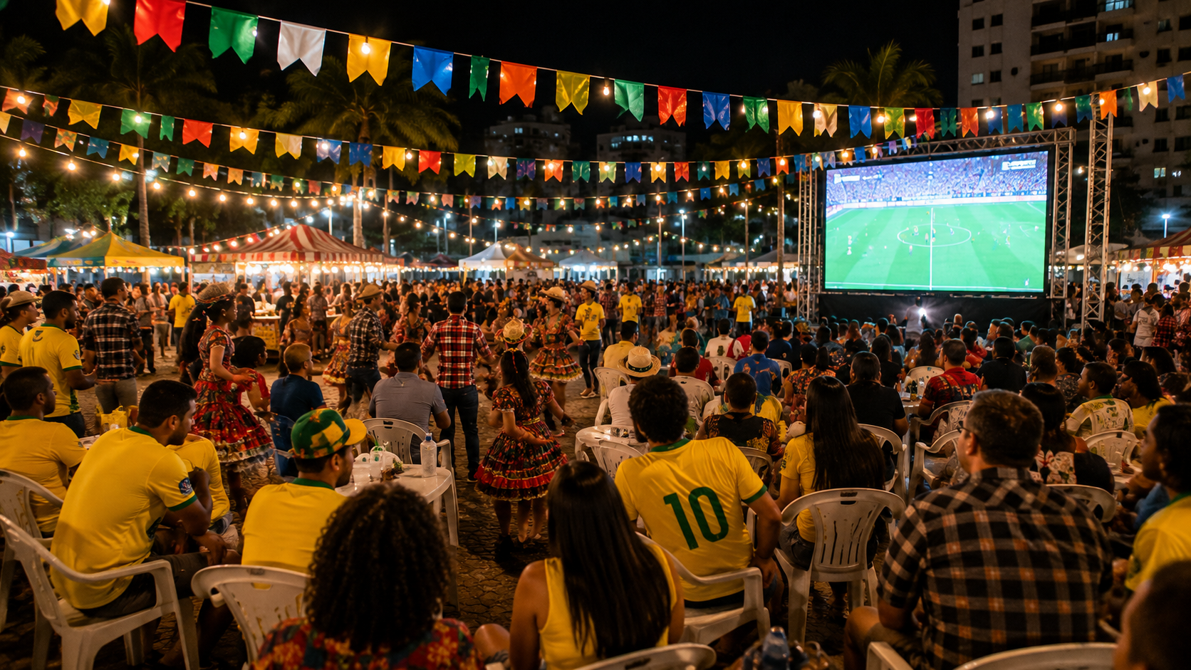 Arraiarte transmite estreia da seleção no Dia dos Namorados