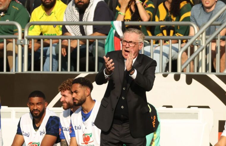 Ancelotti registra sete vitórias com Brasil