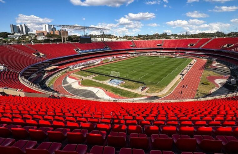 São Paulo retira gramado do Morumbi para CT