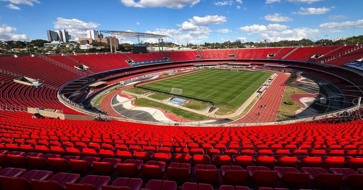São Paulo retira gramado do Morumbi para CT