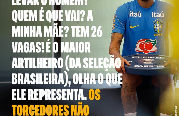 Liça Doido defende Neymar na Copa
