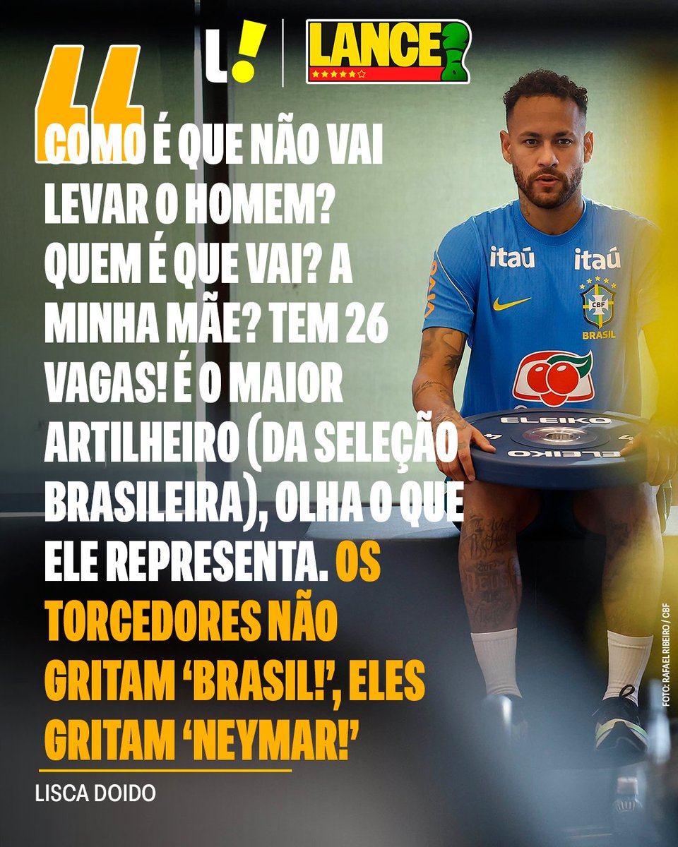 Liça Doido defende Neymar na Copa