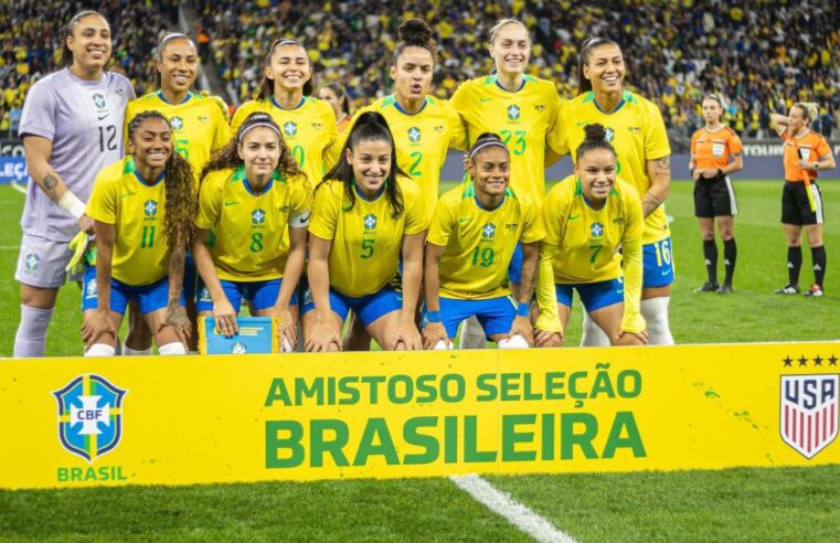 Brasil enfrenta EUA em amistoso feminino em Fortaleza