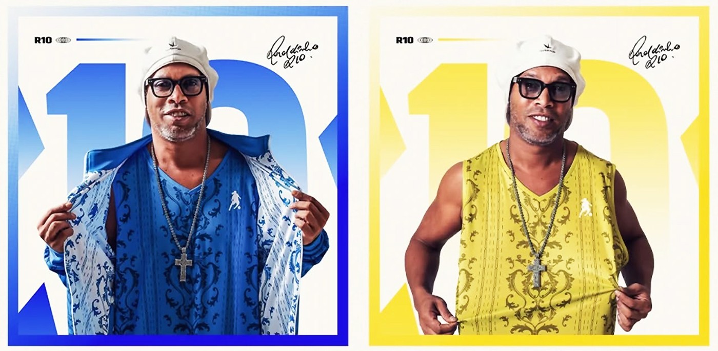 Ronaldinho Gaúcho lança álbum com Léo Foguete e Natanzinho