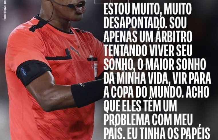 Árbitro somali impedido de entrar nos EUA
