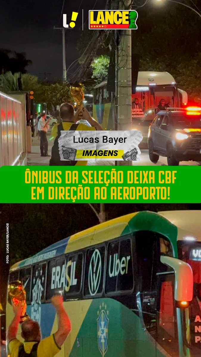 Seleção embarca rumo ao Galeão para Copa