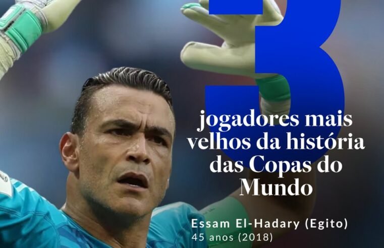 Essam El‑Hadary torna‑se atleta mais velho na Copa