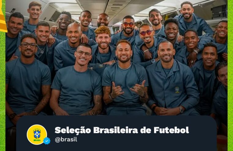Seleção brasileira parte para amistoso nos EUA