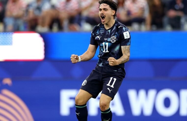 Maurício marca seu primeiro gol pela Seleção Paraguaia