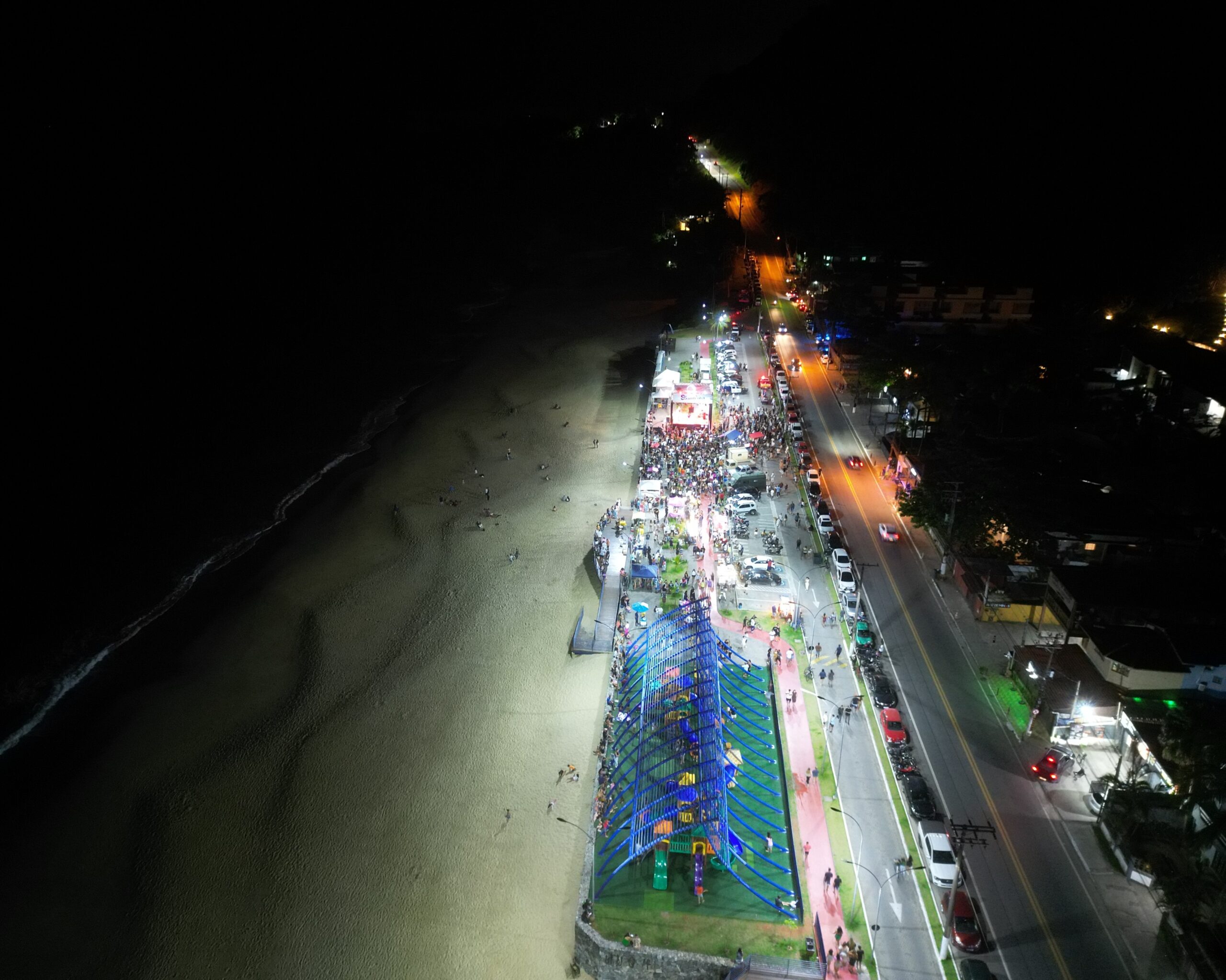São Sebastião troca 100% das luminárias por LED