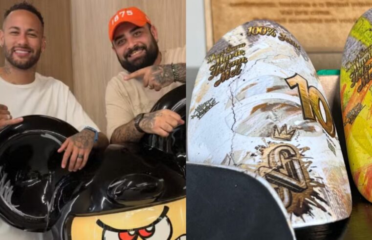 Neymar Jr. terá caneleiras personalizadas de R$ 7 mil