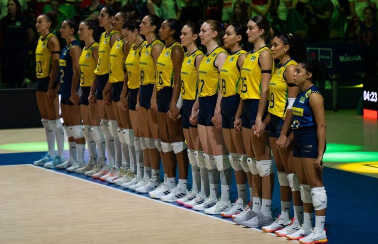 Brasil estreia na Liga das Nações de Vôlei Feminino