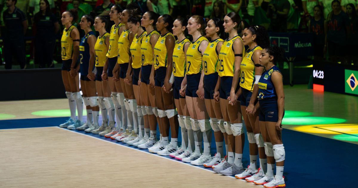 Brasil estreia na Liga das Nações de Vôlei Feminino